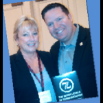 Coach Carol with 7L Author Michael J. Maher gathering Real Estate Tips on How to Increase Sphere Referrals